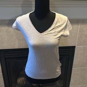 NWOT Beige Polo Ralph Lauren V-Neck Cotton Tee